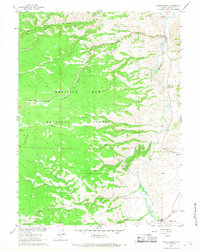 Woods Landing 1961 topographic map thumbnail