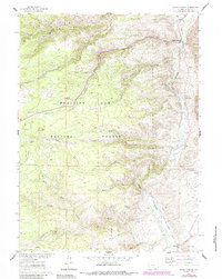 Woods Landing 1961 topographic map thumbnail