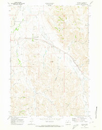 Wyarno 1968 topographic map thumbnail