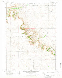 Y B O Canyon 1963 topographic map thumbnail