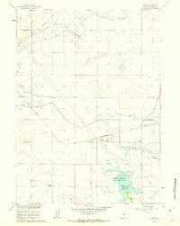 Yoder 1960 topographic map thumbnail