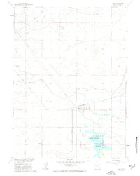 Yoder 1960 topographic map thumbnail