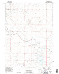 Yoder 1990 topographic map thumbnail