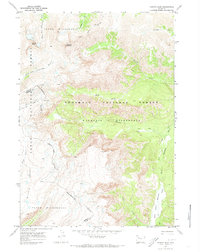 Younts Peak 1970 topographic map thumbnail