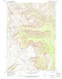 Younts Peak 1970 topographic map thumbnail