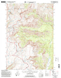 Younts Peak 1991 topographic map thumbnail