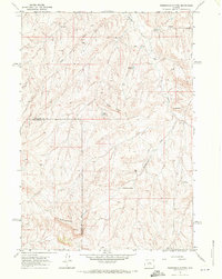 Zimmerman Buttes 1966 topographic map thumbnail