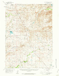 Betty Reservoir 1959 topographic map thumbnail