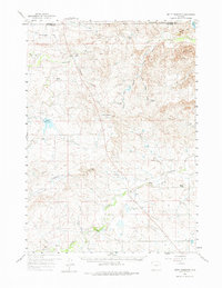 Betty Reservoir 1959 topographic map thumbnail