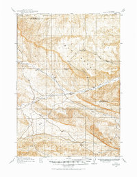 Blue Mesa 1914 topographic map thumbnail