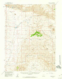 Boars Tusk 1958 topographic map thumbnail