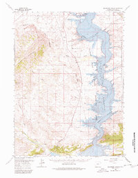 Buckboard Crossing 1966 topographic map thumbnail