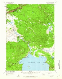 Canyon Village 1959 topographic map thumbnail