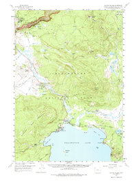 Canyon Village 1959 topographic map thumbnail