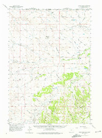 Cedar Ridge 1957 topographic map thumbnail