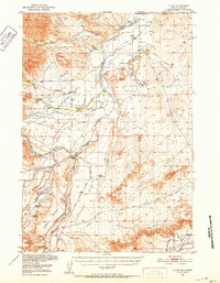 Clark 1950 topographic map thumbnail