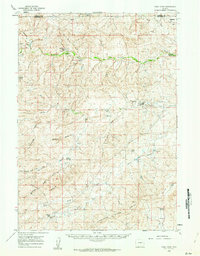 Coal Draw topographic map thumbnail