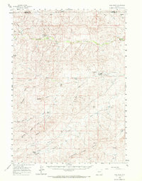 Coal Draw 1959 topographic map thumbnail