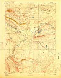 Como Ridge topographic map thumbnail