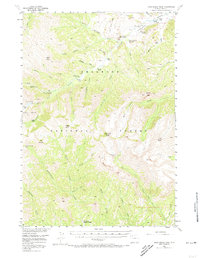 Dead Indian Peak 1956 topographic map thumbnail