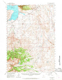 Devils Tooth 1957 topographic map thumbnail