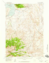 Devils Tooth 1957 topographic map thumbnail