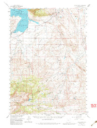 Devils Tooth 1957 topographic map thumbnail