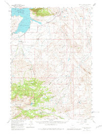 Devils Tooth 1957 topographic map thumbnail