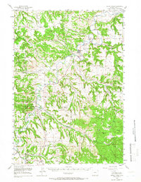 Devils Tower 1955 topographic map thumbnail
