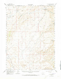 Doty Mountain 1957 topographic map thumbnail