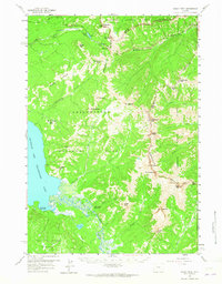 Eagle Peak 1959 topographic map thumbnail