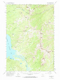 Eagle Peak 1959 topographic map thumbnail
