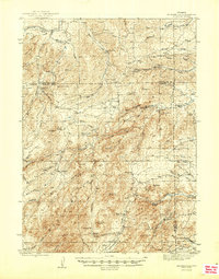 Esterbrook 1945 topographic map thumbnail