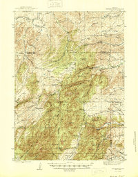 Esterbrook 1945 topographic map preview