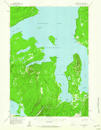 Frank Island 1959 topographic map thumbnail
