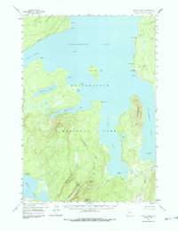 Frank Island 1959 topographic map thumbnail