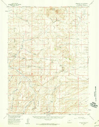 Freighter Gap 1958 topographic map thumbnail