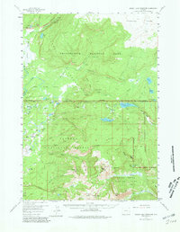 Grassy Lake Reservoir 1956 topographic map thumbnail
