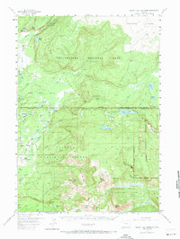 Grassy Lake Reservoir 1956 topographic map thumbnail