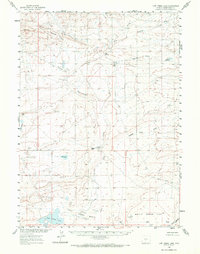 Lost Creek Lake 1960 topographic map thumbnail