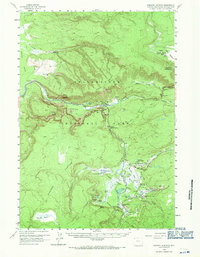 Madison Junction 1958 topographic map thumbnail