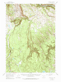 Mammoth 1958 topographic map thumbnail