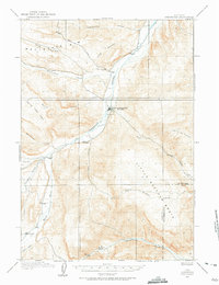Meeteetse 1913 topographic map thumbnail