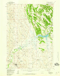 Moorcroft 1957 topographic map thumbnail