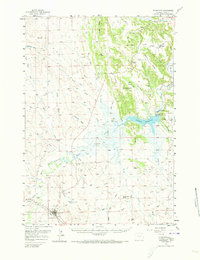 Moorcroft 1957 topographic map thumbnail