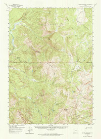 Mount Hancock 1959 topographic map preview