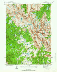 Mt Bonneville 1938 topographic map thumbnail