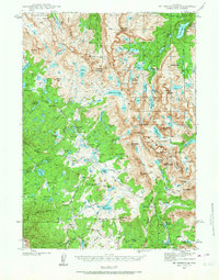 Mt Bonneville 1938 topographic map thumbnail