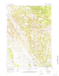 Nefsy Divide topographic map thumbnail