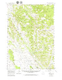 Nefsy Divide 1957 topographic map thumbnail